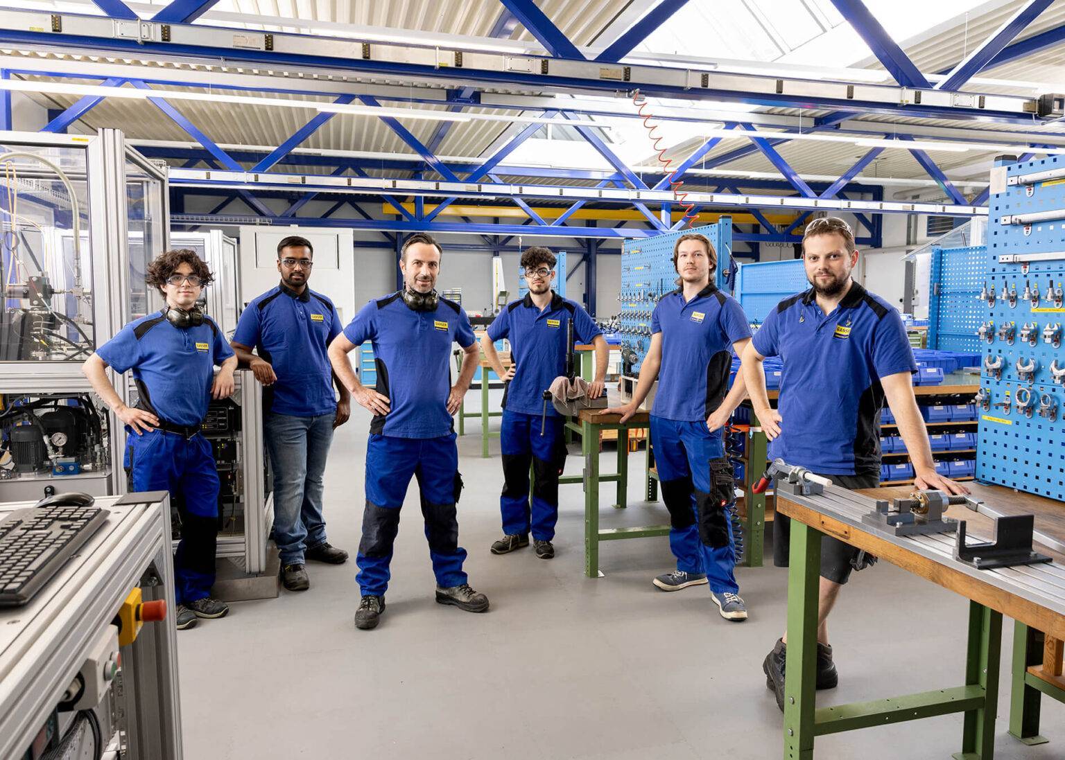 Mitarbeiterportrait Team
