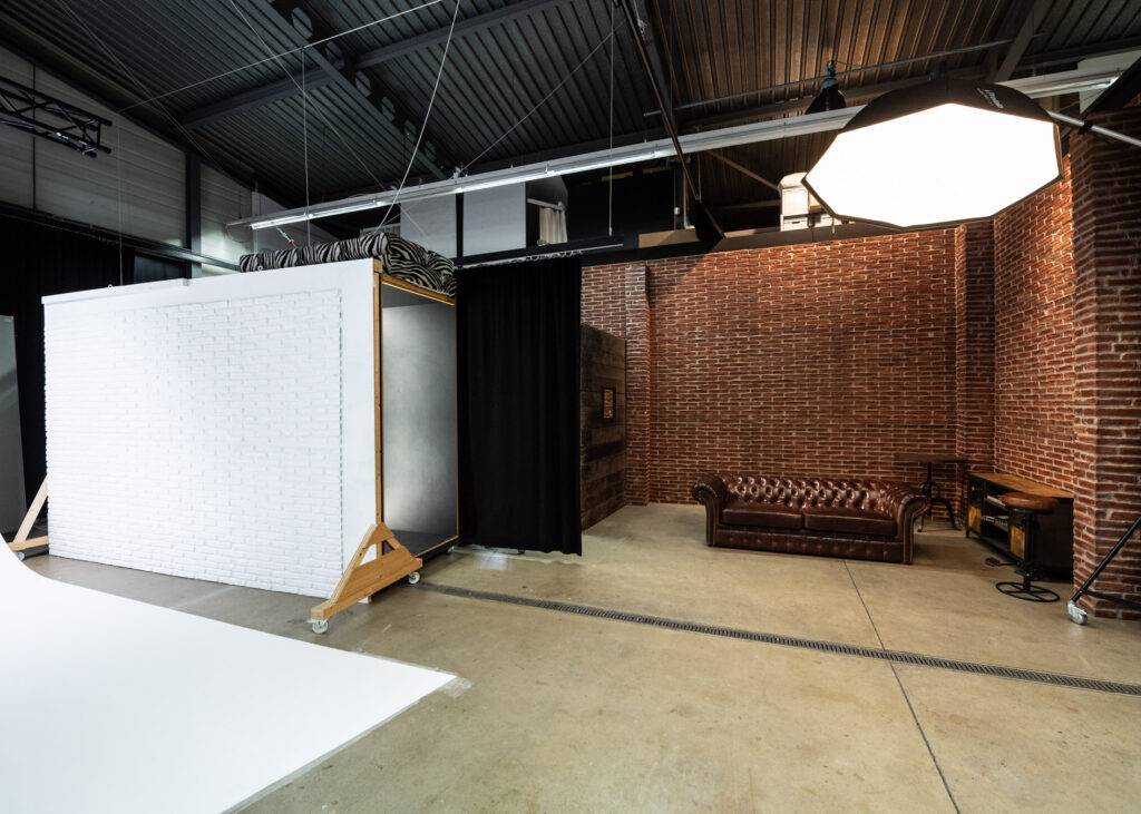 Fotostudio und Filmstudio