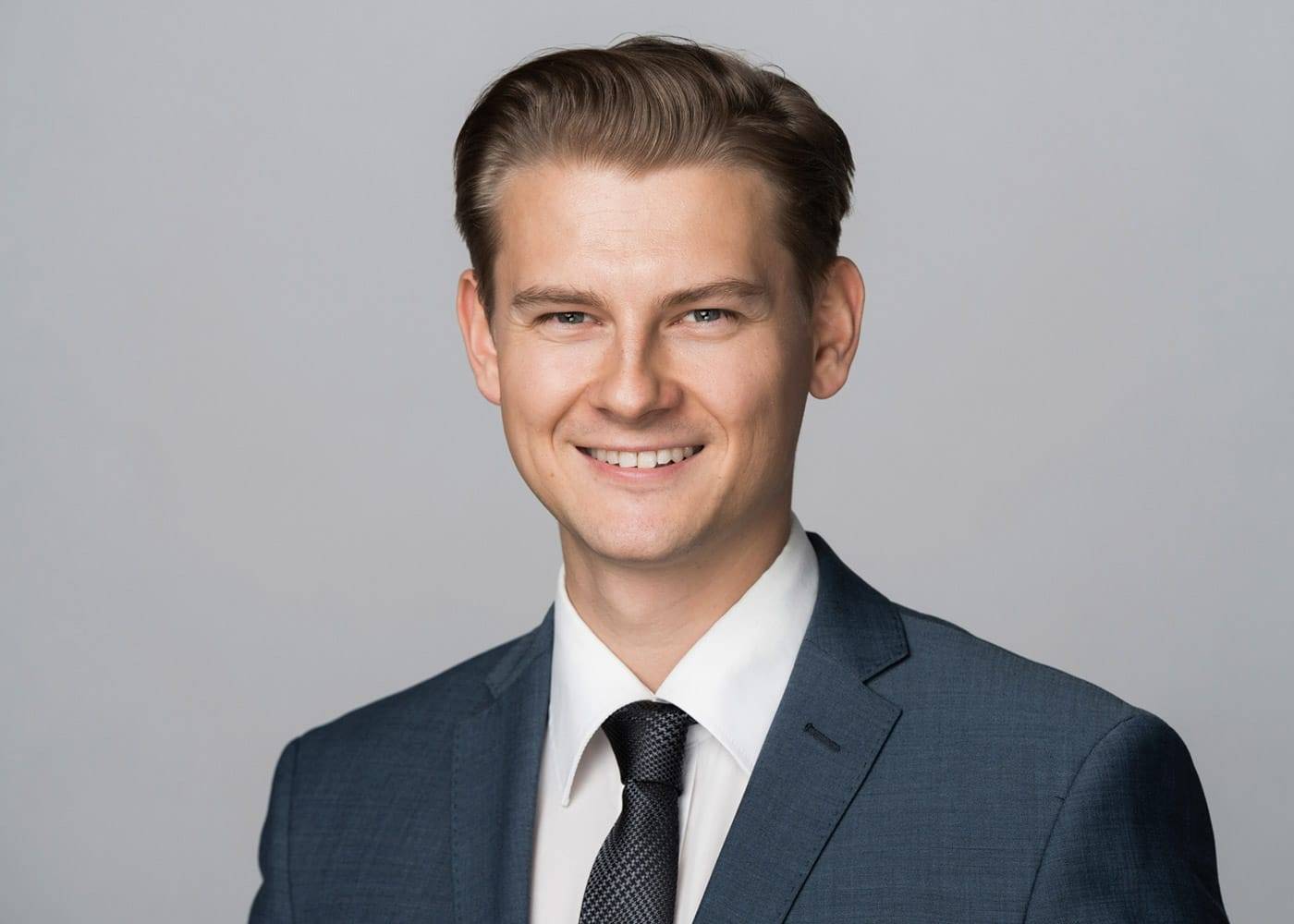 klassisches Bewerbungsfoto