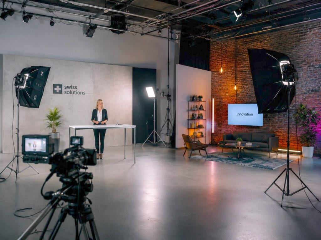 Mietstudio Winterthur für corporate Videoproduktion